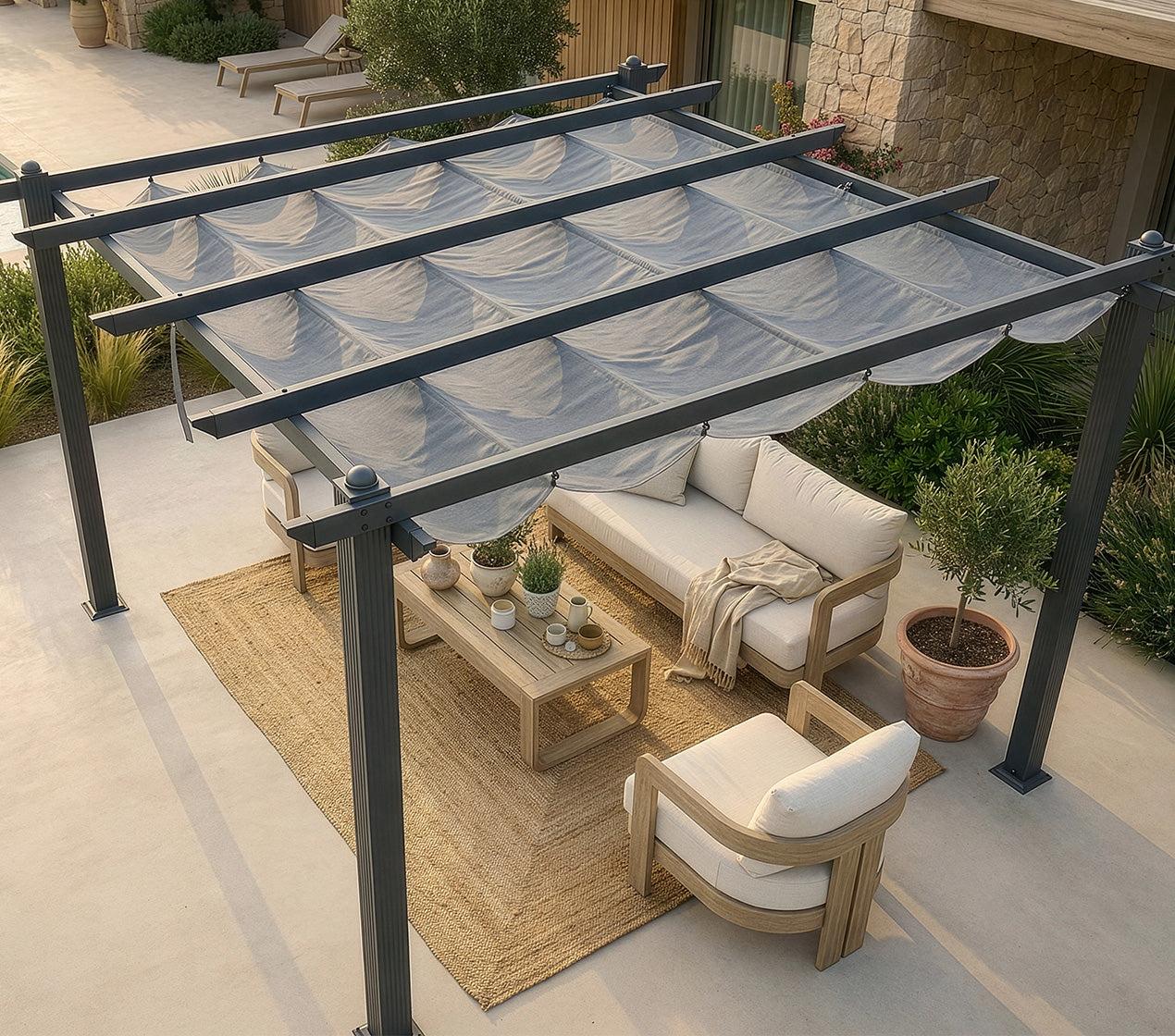 Pérgola MEGURO 3X3