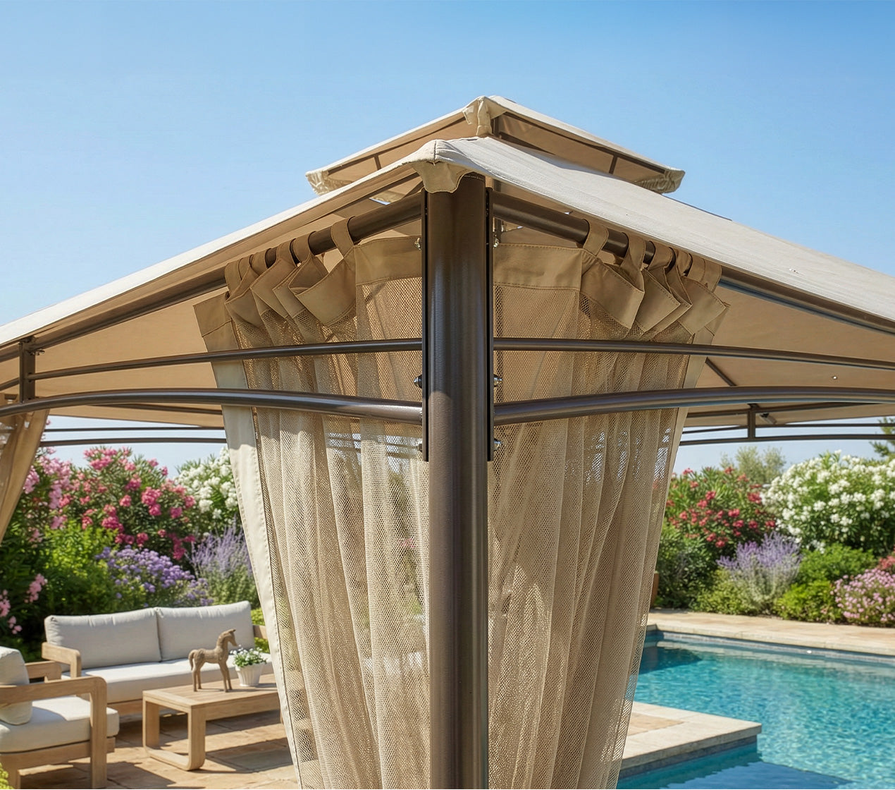 Pérgola HULAN 4x3