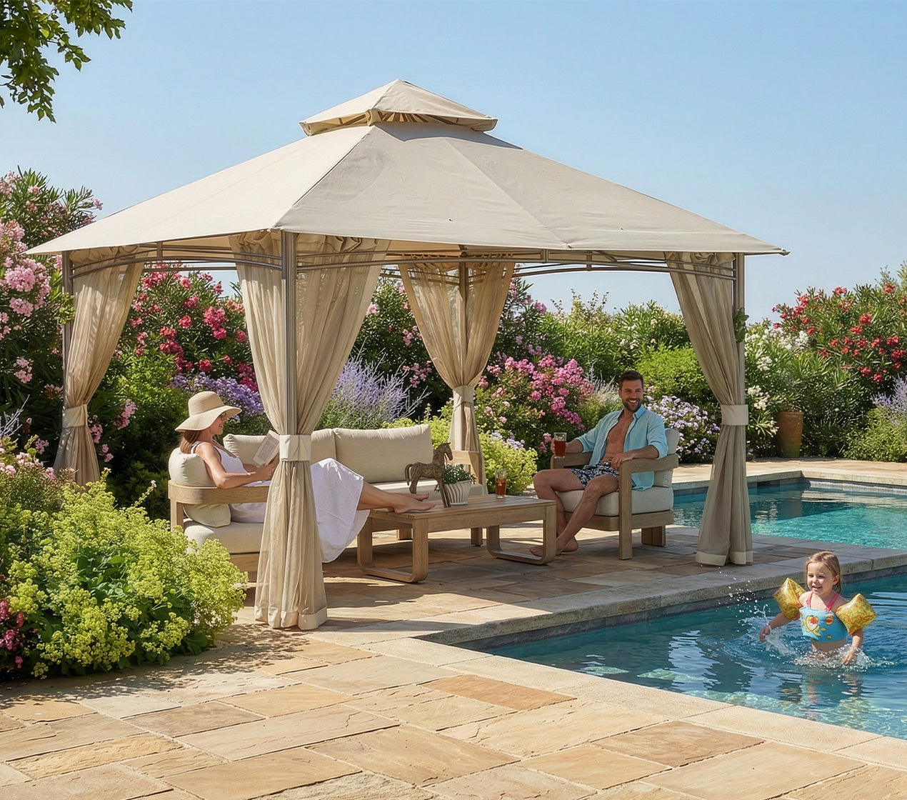 Pérgola HULAN 4x3