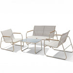 Conj. Jardim 4 Lugares TANARO WOOD
