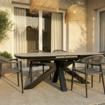 Mesa Extensível 4-6 Lugares 180-220x76cm ARCÃO