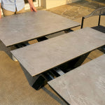 Mesa Extensível 4-6 Lugares 180-220x76cm ARCÃO