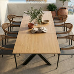 Mesa Extensível 200-300x10x77,5cm BAÇA