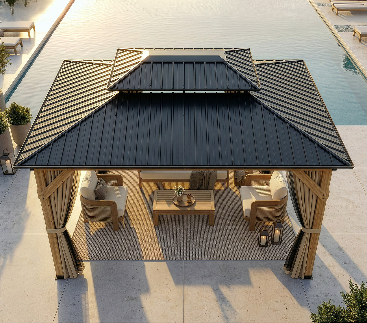 PRÉ-VENDA | Pérgola CAIMA 3x3,6