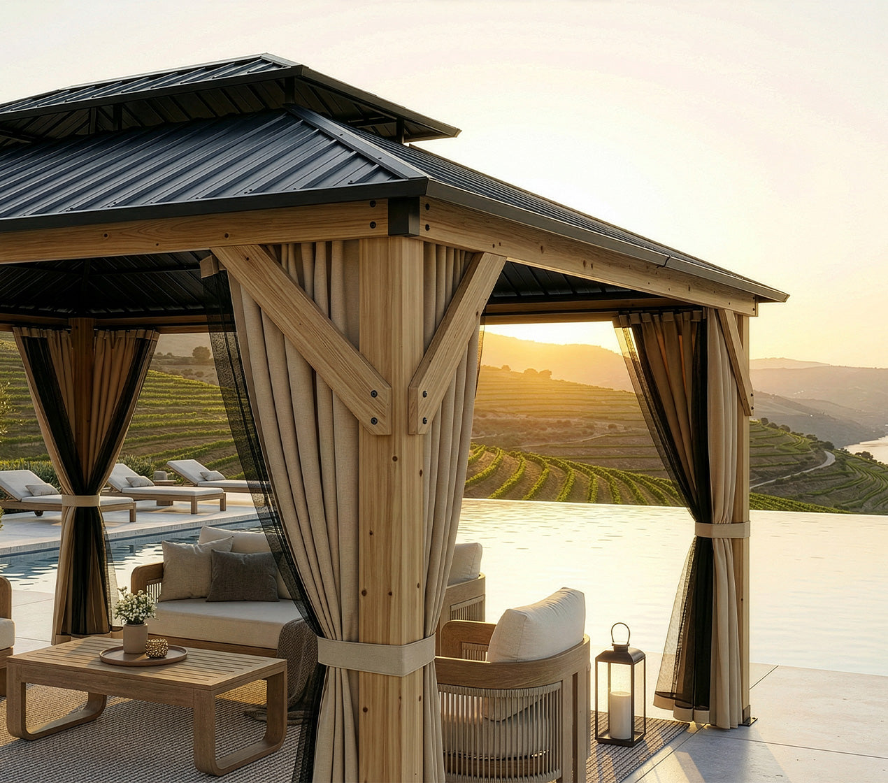 PRÉ-VENDA | Pérgola CAIMA 3x3,6