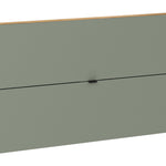 Sapateira Cirsale 108 (Verde empoeirado + Navarra carvalho)