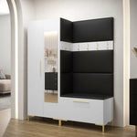 Sapateira Nomal (Branco + Dourado)