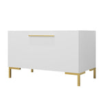 Sapateira Nomal (Branco + Dourado)